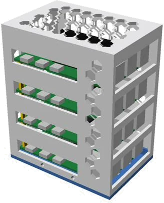Raspberry Pi cluster enclosure