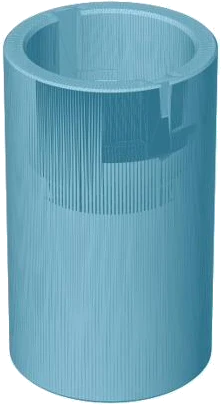 Track saw to vacuum hose adaptor